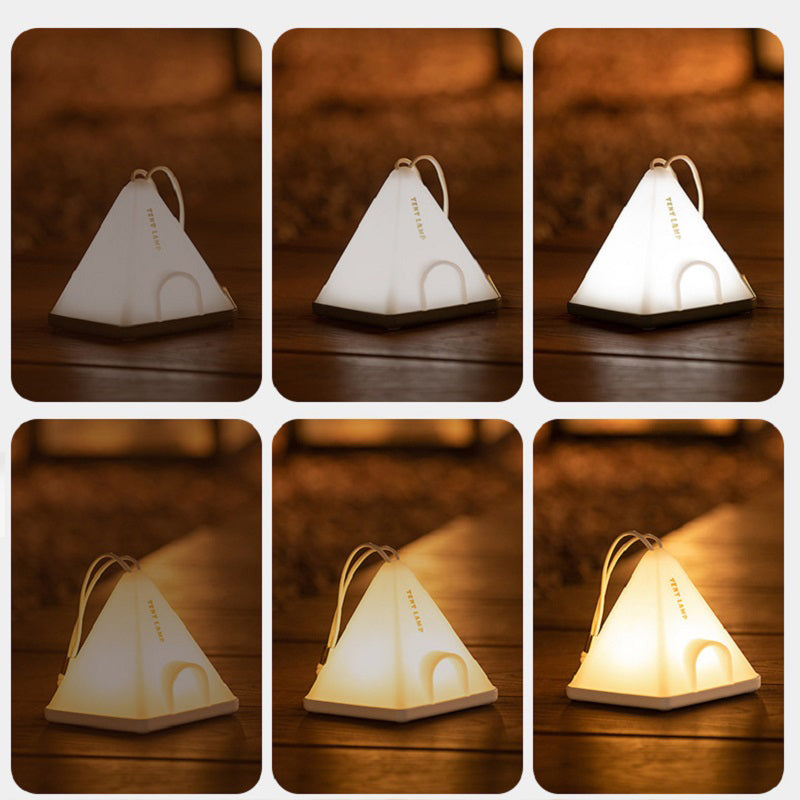 Tent Night Light Creative Cute Rechargeable Practical Night Light for Camping - Advanced Atmosphere Lamp for Camping Outdoors