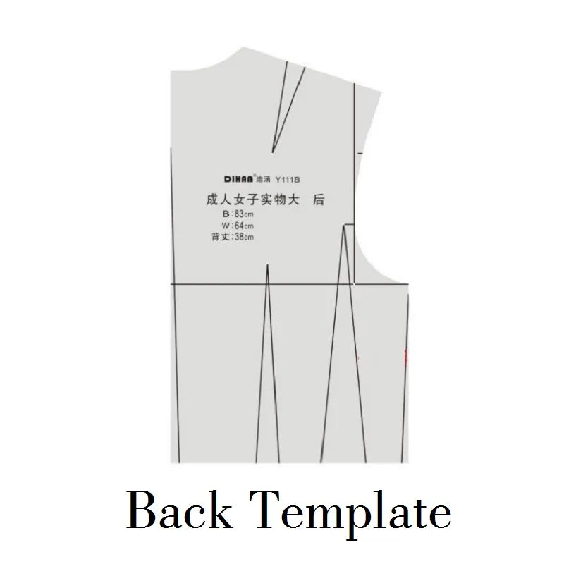 1:1 Fashion Tailors Ruler Women Basic Pattern Making Prototype Template School Rulers for Garment, Sewing, Clothing Design