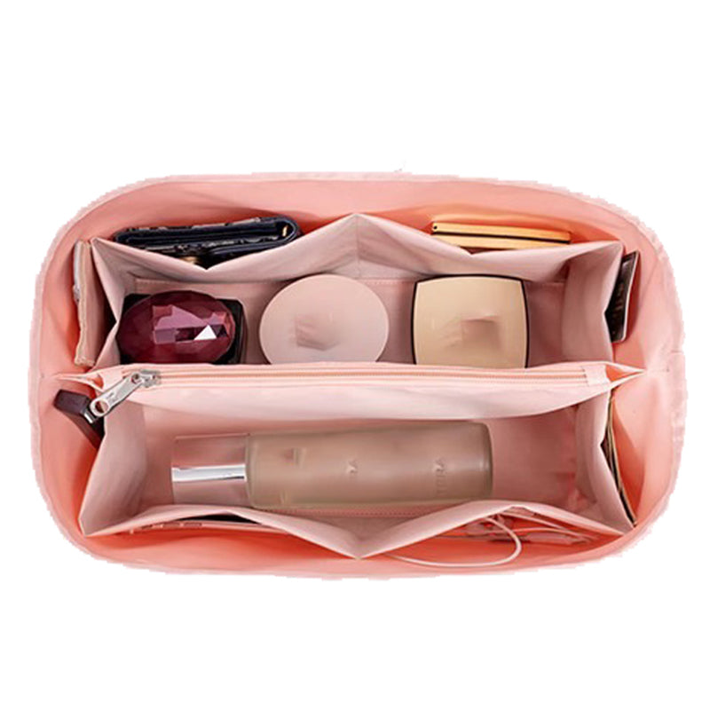 Nylon Bag, Inner Liner, Large, Medium, Small Inner Pockets, Sorting, Separation, Storage Lining Cosmetic Cases