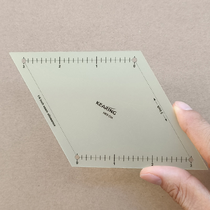 3 inch Ironing and Sewing Measuring Ruler - High-Temperature Resistant for Tailoring-Small Thin Ironing Ruler