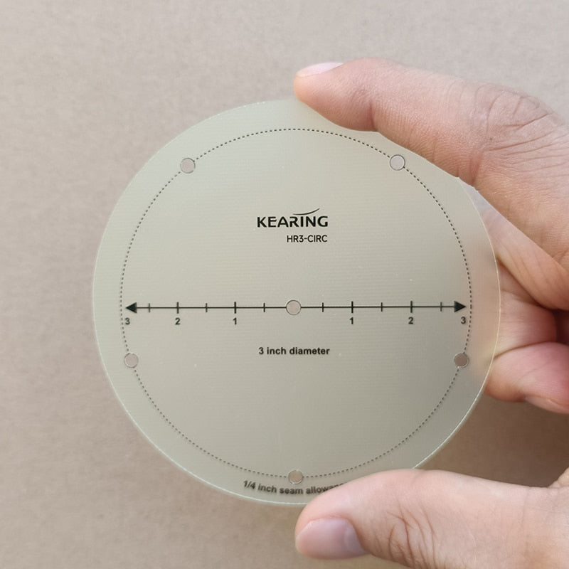 3 inch Ironing and Sewing Measuring Ruler - High-Temperature Resistant for Tailoring-Small Thin Ironing Ruler