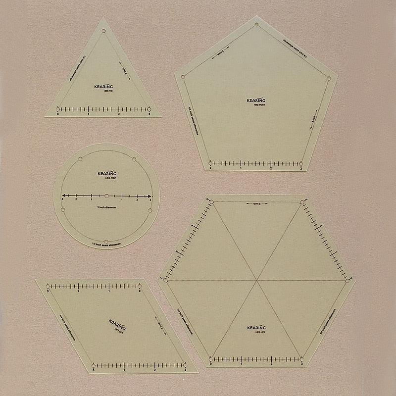 3 inch Ironing and Sewing Measuring Ruler - High-Temperature Resistant for Tailoring-Small Thin Ironing Ruler