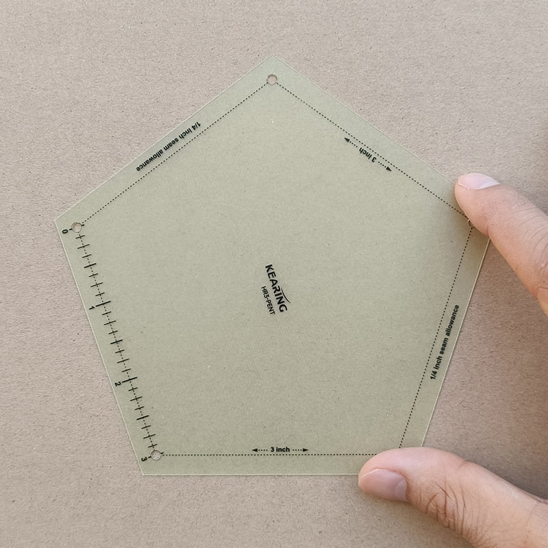 3 inch Ironing and Sewing Measuring Ruler - High-Temperature Resistant for Tailoring-Small Thin Ironing Ruler