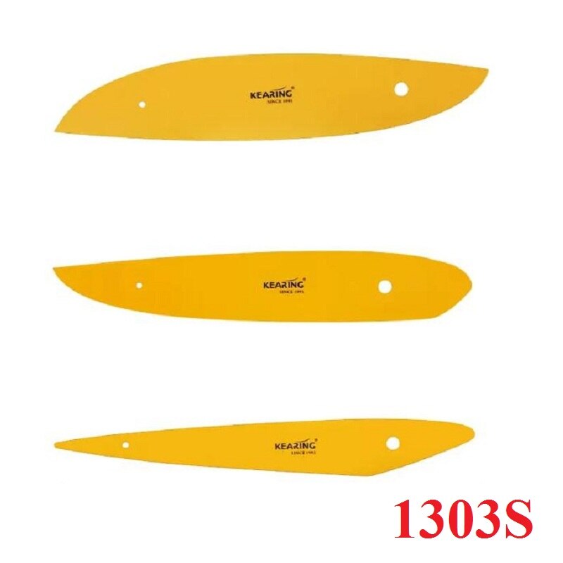 3pcs/Set Fashion French Curve Ruler Flexible Drawing Pattern Ruler