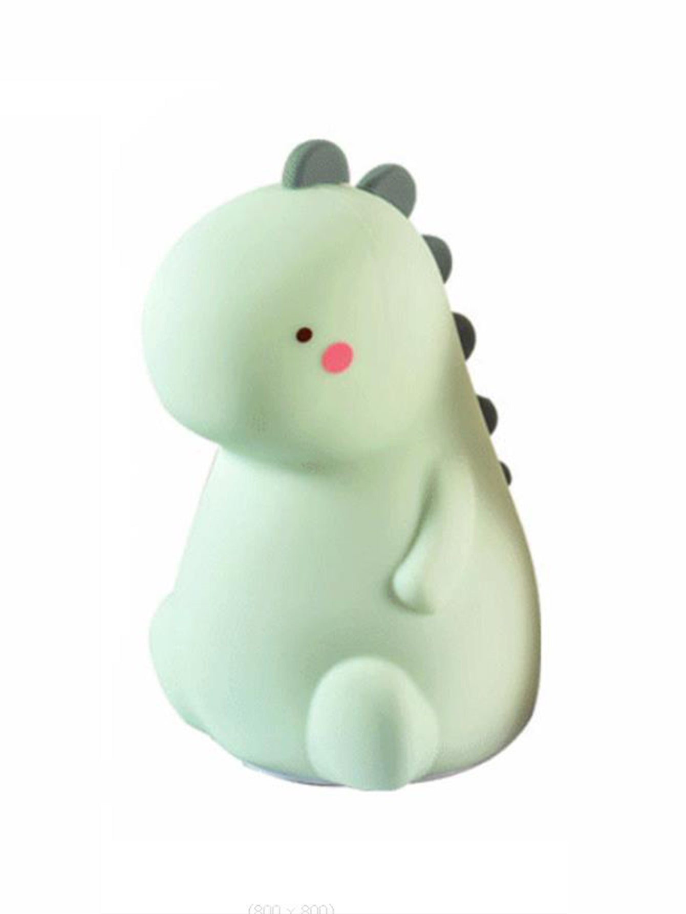 Dinosaur Silicone Night Light, Induction Colorful Cartoon Atmosphere Light, Bedside Charging Color Changing Clapping Light, Built-in 1200mAH Battery, with Type-C Charging Cable