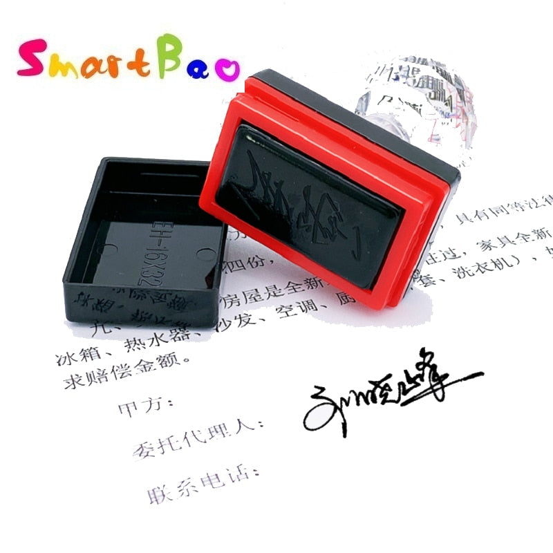 Extra Fee- Custom Name Stamp Business Handwriting Signature Seal
