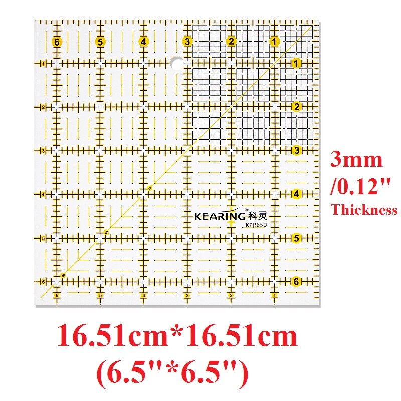 Fashion Patchwork Acrylic Ruler Patchwork Quilting Templates