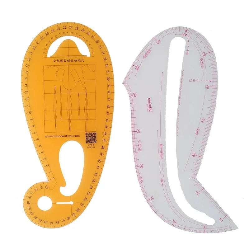 Guide Ruler to Pattern Making Fashion Design Ruler Clothing Curve Armhole Ruler
