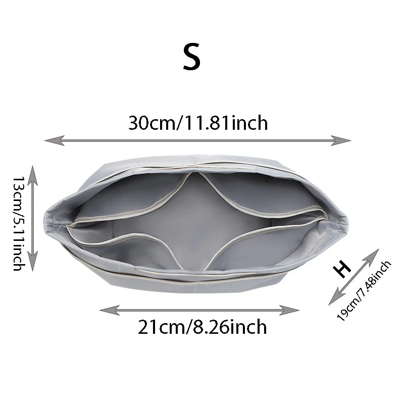 Large and small inner bag, long handle storage inner bag, nylon inner bag BIB-LC