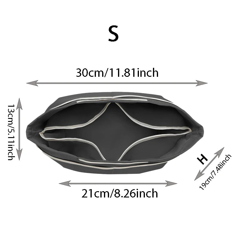 Large and small inner bag, long handle storage inner bag, nylon inner bag BIB-LC