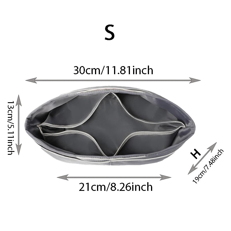 Large and small inner bag, long handle storage inner bag, nylon inner bag BIB-LC