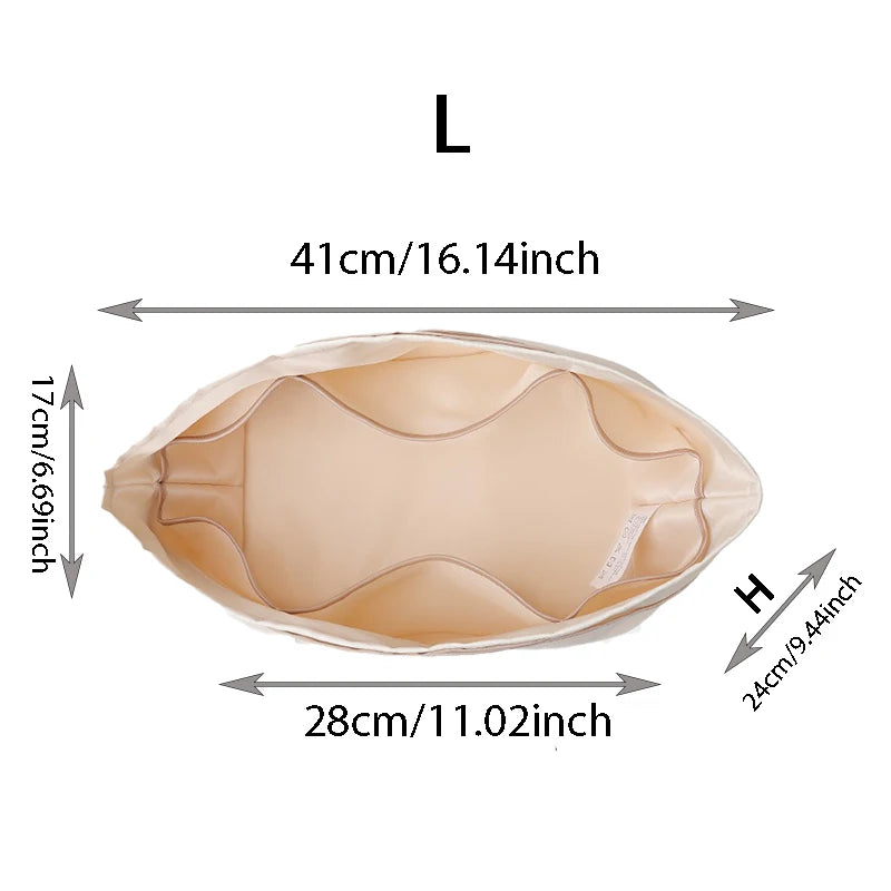Large and small inner bag, long handle storage inner bag, nylon inner bag BIB-LC