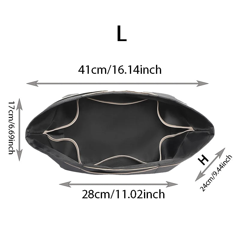 Large and small inner bag, long handle storage inner bag, nylon inner bag BIB-LC