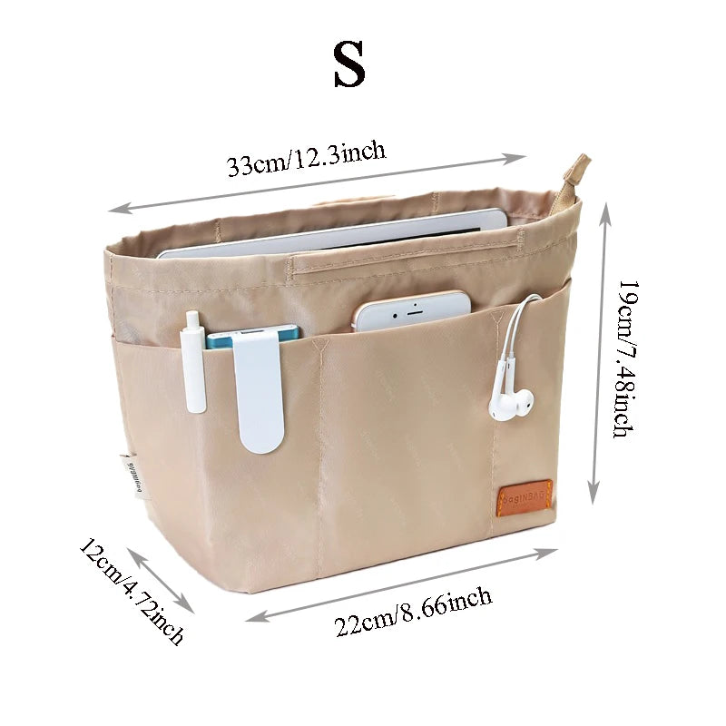 BagINBAG is suitable for Longchamp inner tank bag, neverfull bag, lv bag, middle bag, tote bag, inner bag