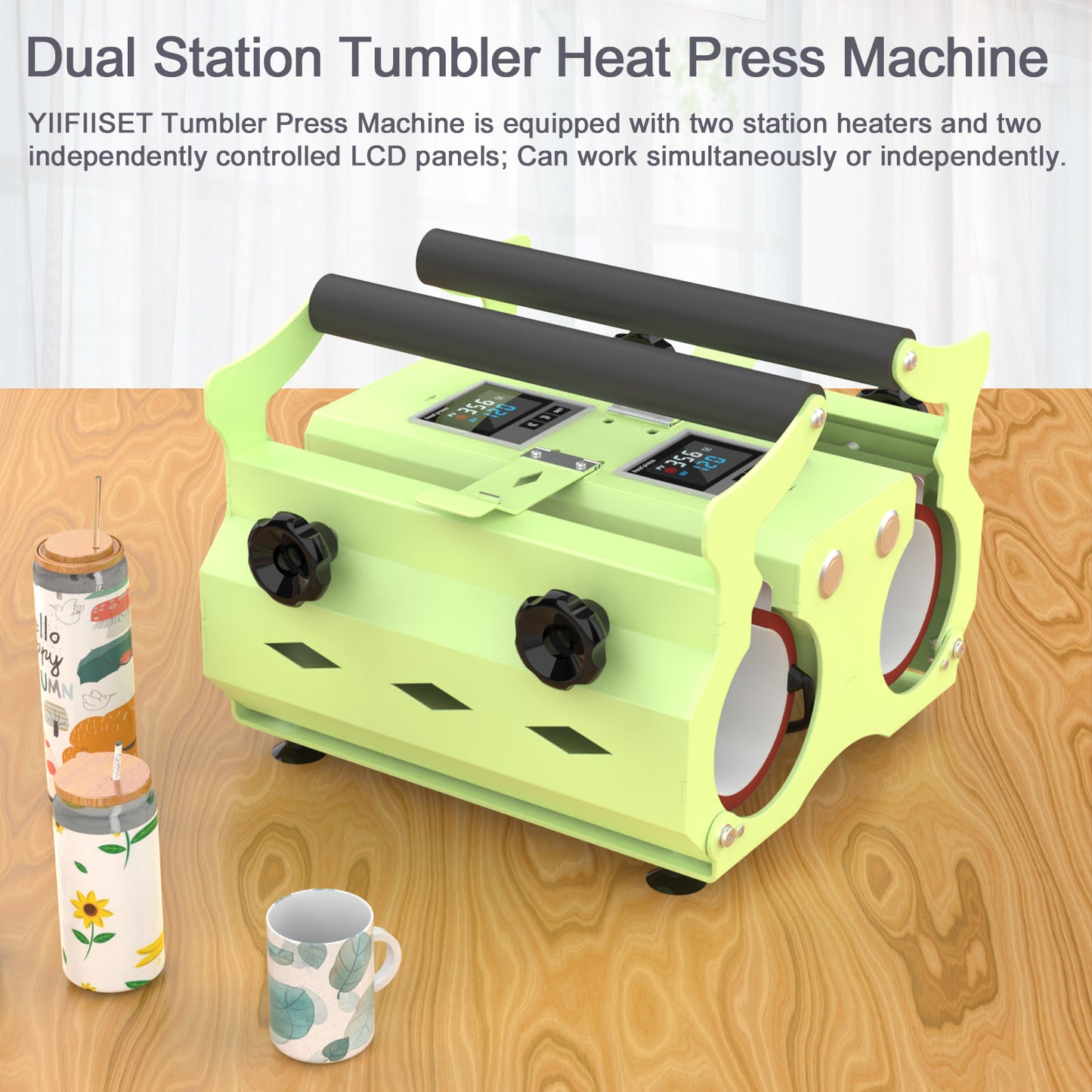 Professional Tumbler Heat Press Mug Heat Press: Create Custom Designs with Ease!