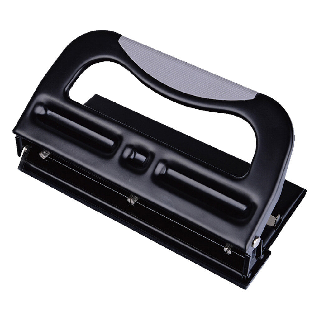 Clocore Three-hole Adjustable Hole Punch, Large Puncher, Adjustable Hole Distance/fixed Position  997L
