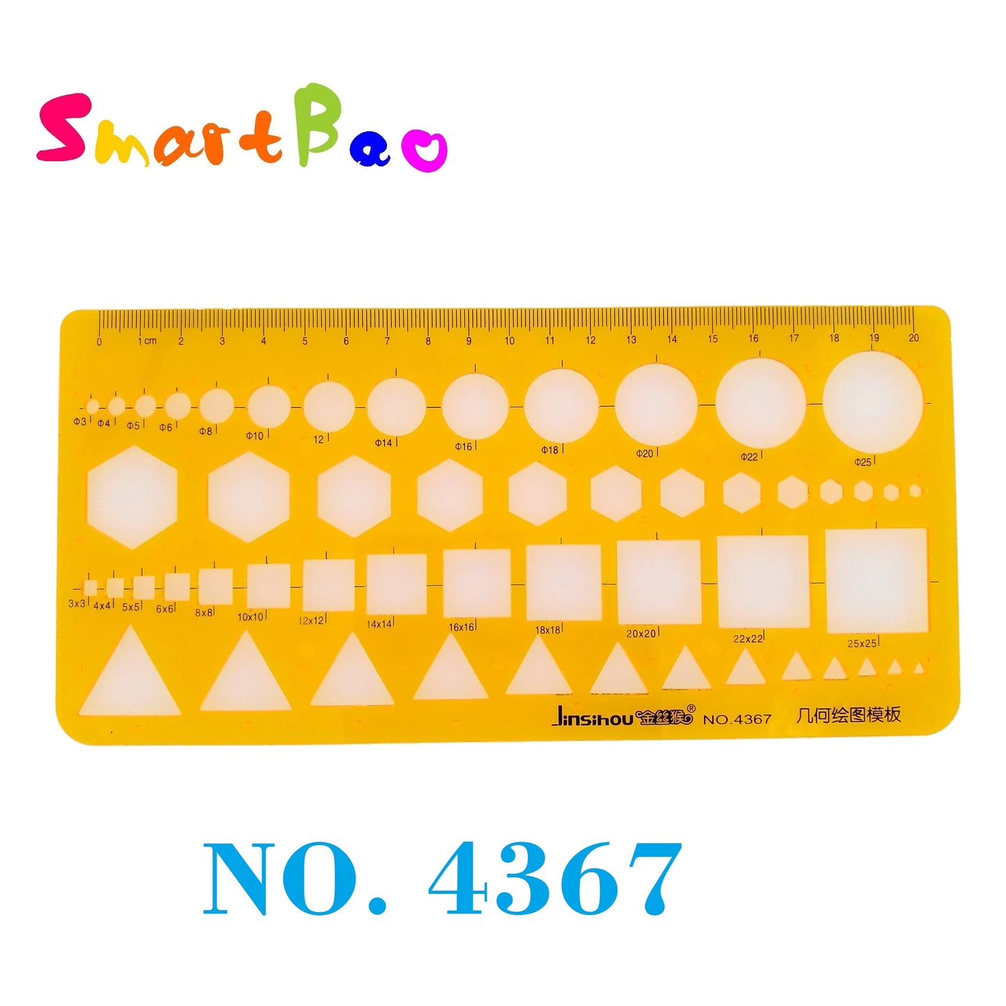 Clocore Plastic Drawing Template Ruler Kit Building Geometric Drawing Ruler for Drafting Illustrations Architecture Wholesale