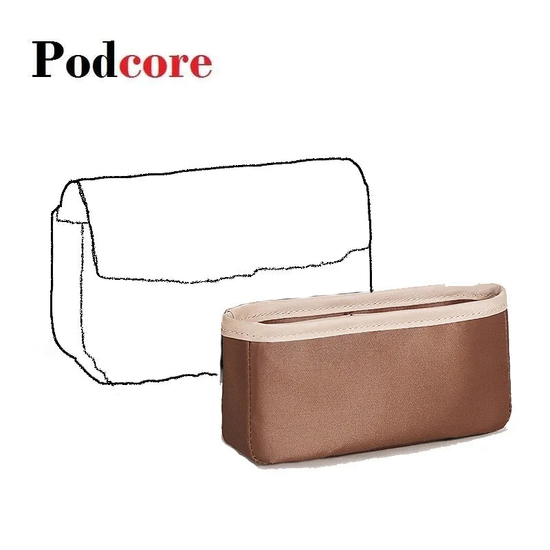 Podcore Handbag Inside Purse Organizer Insert Bag in Bag Tote Shaper Good Gift for Your Luxury Handbags