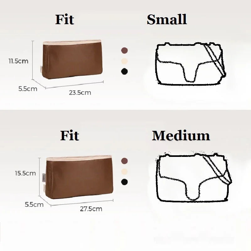 Podcore Handbag Inside Purse Organizer Insert Bag in Bag Tote Shaper Good Gift for Your Luxury Handbags