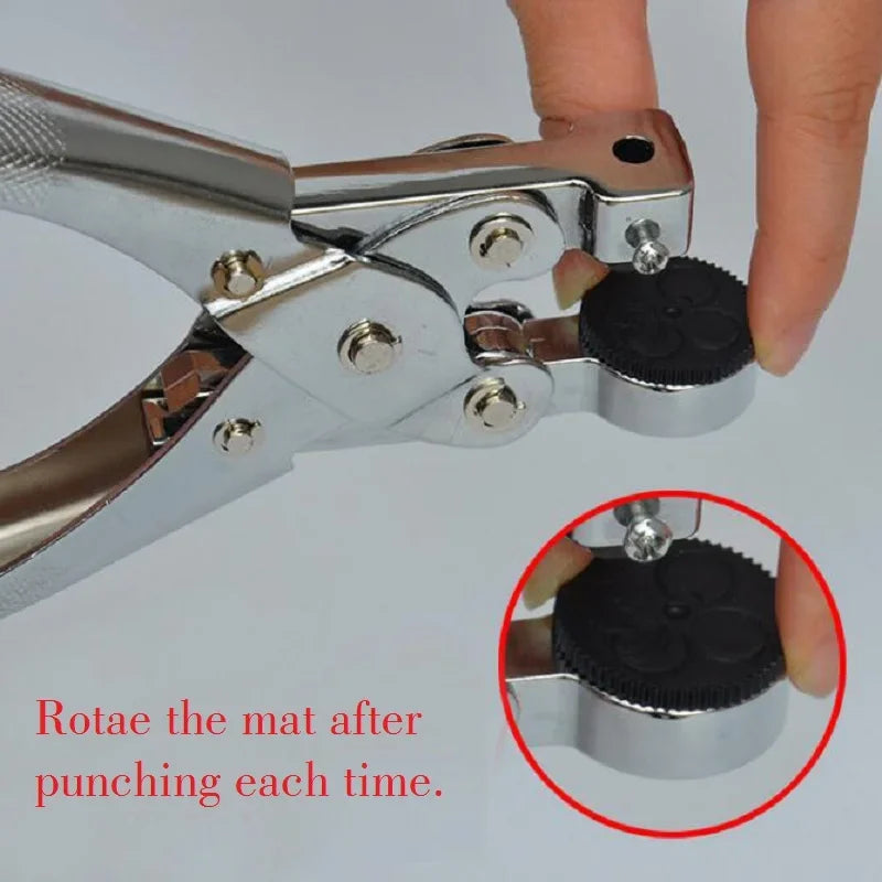 Plastic Bag Hole Puncher Handheld Film Punch Pliers for OPP Bags, Packaging, Food Containers – Single Hole Cutter Tool