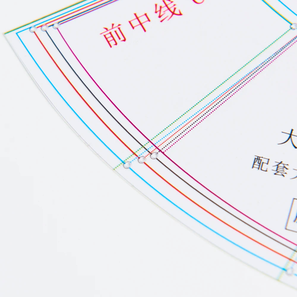 Clocore Y101L-C, Women's Large Size Collar with Multiple Sizes Combined in A Basic Type, Japanese Bunka-gata Prototype.