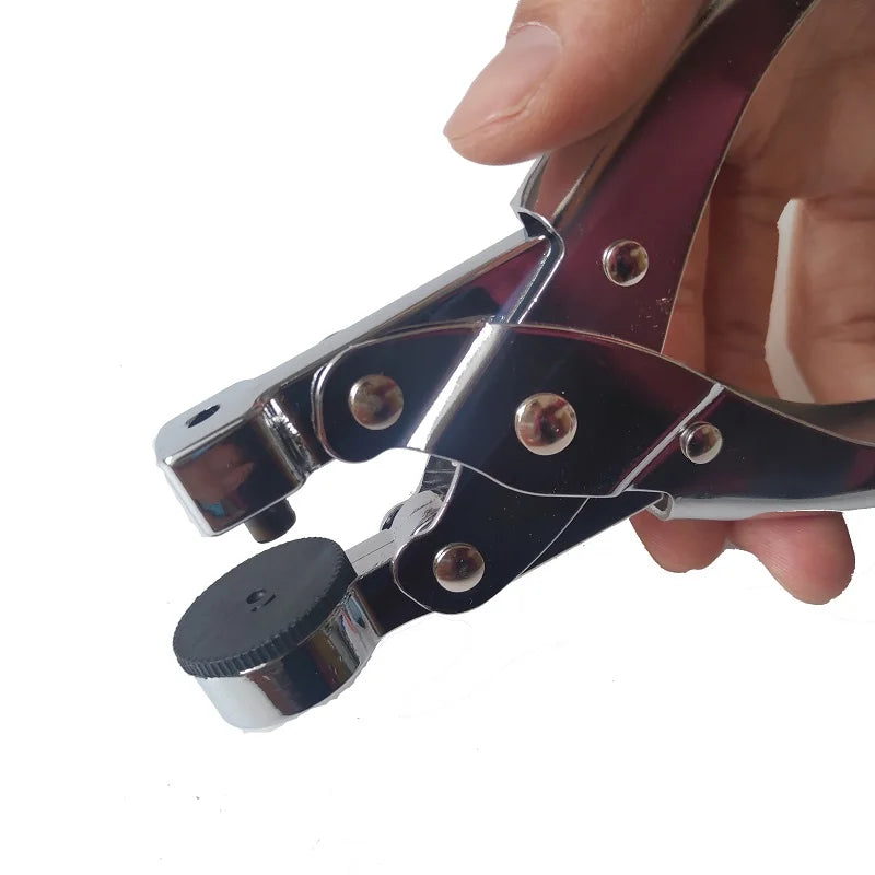 Plastic Bag Hole Puncher Handheld Film Punch Pliers for OPP Bags, Packaging, Food Containers – Single Hole Cutter Tool