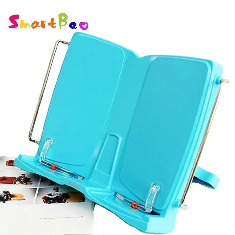 Clocore Stretchable Book Holder Adjustable Book Stand Large Reading Frame for Cookbook Textbooks Study Learning Tools