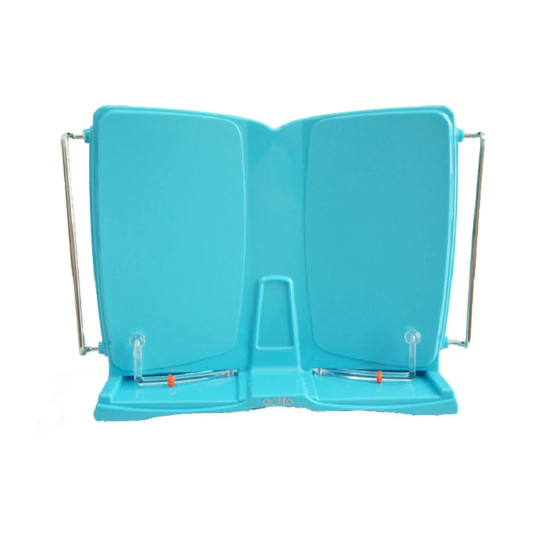 Clocore Stretchable Book Holder Adjustable Book Stand Large Reading Frame for Cookbook Textbooks Study Learning Tools