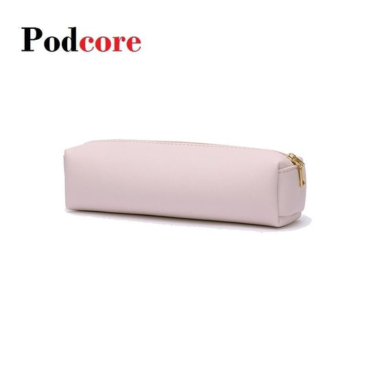 Stylish PU Leather Pencil Case - Versatile and Durable | Available in Multiple Colors