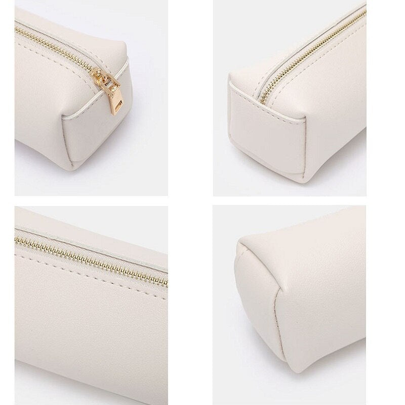 Stylish PU Leather Pencil Case - Versatile and Durable | Available in Multiple Colors