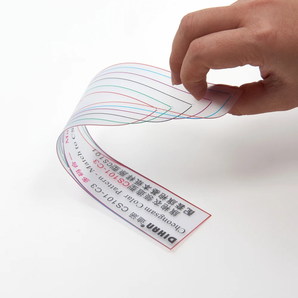 Clocore Transparent Plastic Template for The Transformation of The Cheongsam Stand-up Collar.CS101-