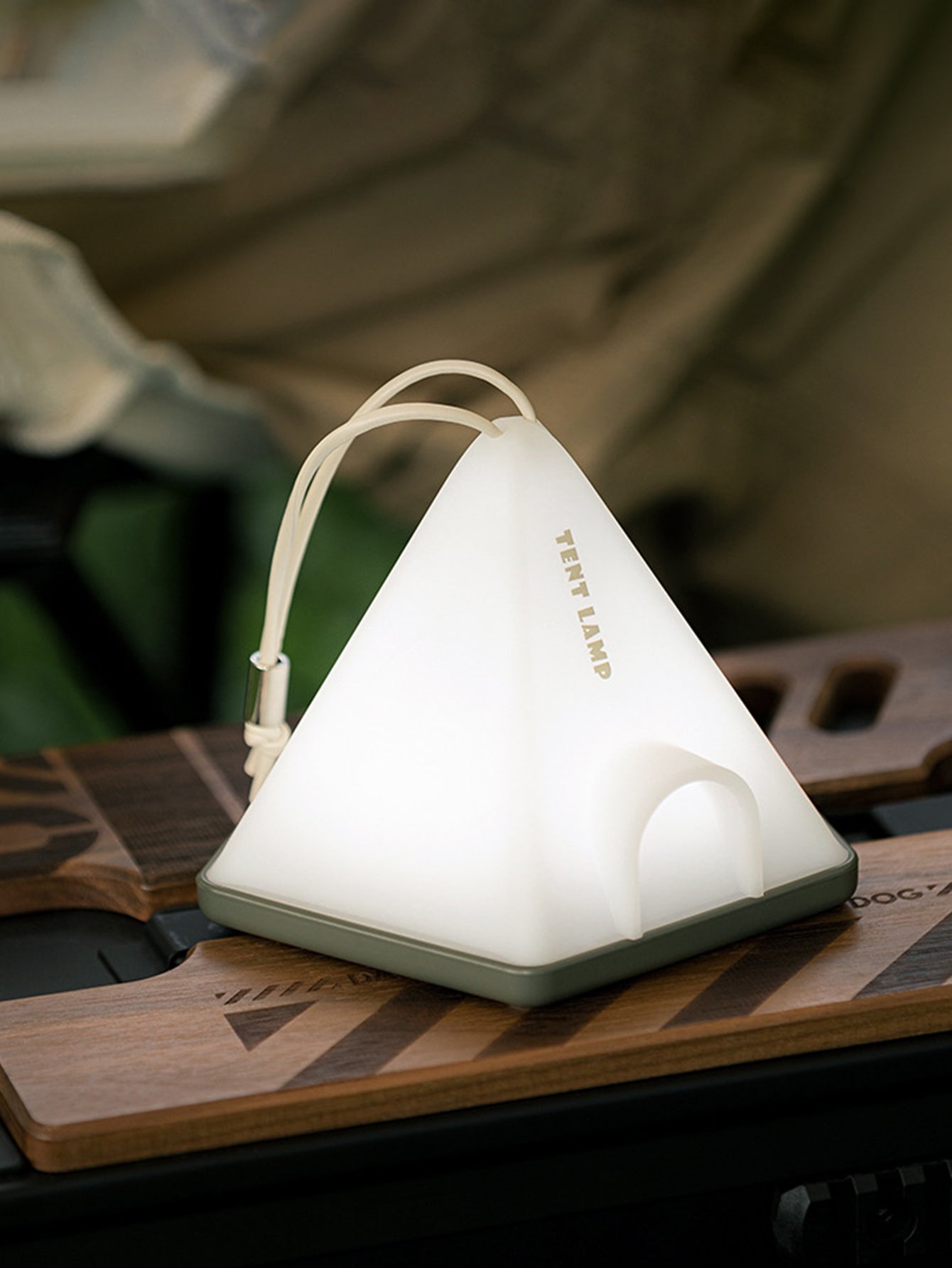 Premium Tent Night Light with Hanging Strap & Base – 6 Adjustable Brightness Levels for Ultimate Camping Ambiance