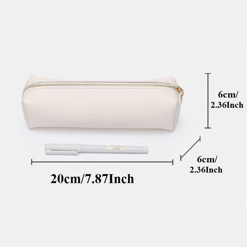 Elegant Leather Pencil Case  Luxury Leather Pen Case  - Stylish and Functional Pen Storage