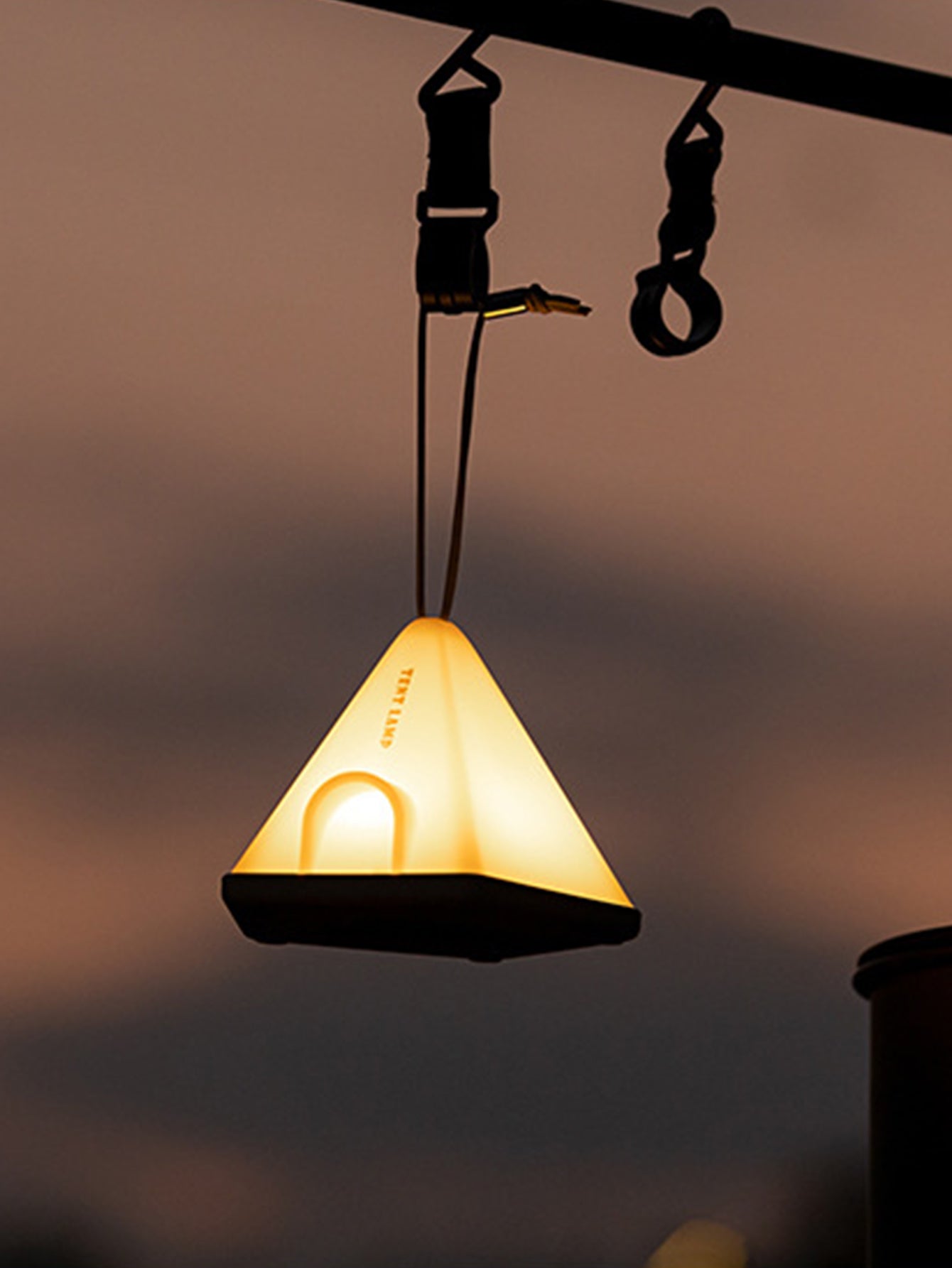 Premium Tent Night Light with Hanging Strap & Base – 6 Adjustable Brightness Levels for Ultimate Camping Ambiance