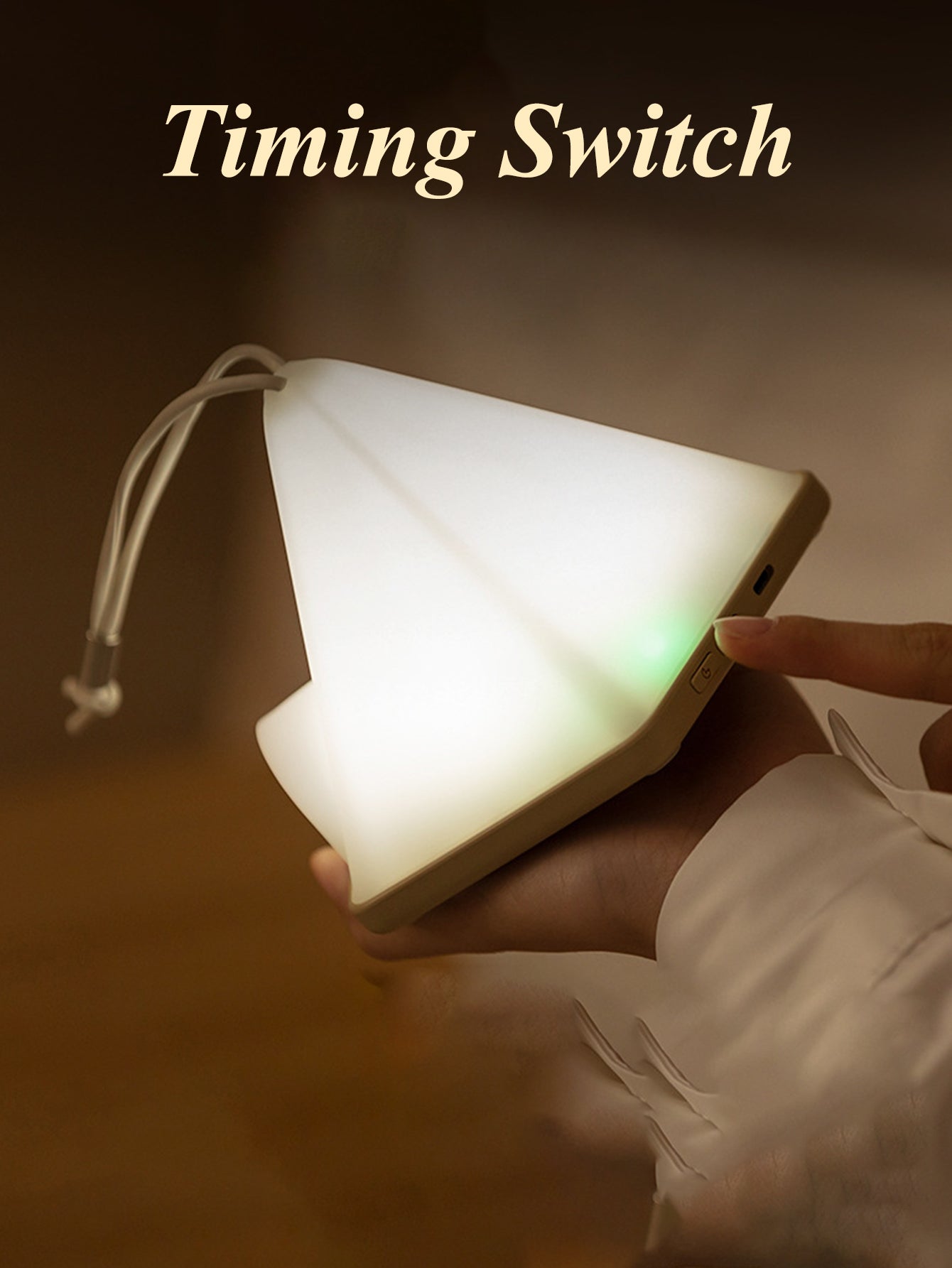 Premium Tent Night Light with Hanging Strap & Base – 6 Adjustable Brightness Levels for Ultimate Camping Ambiance