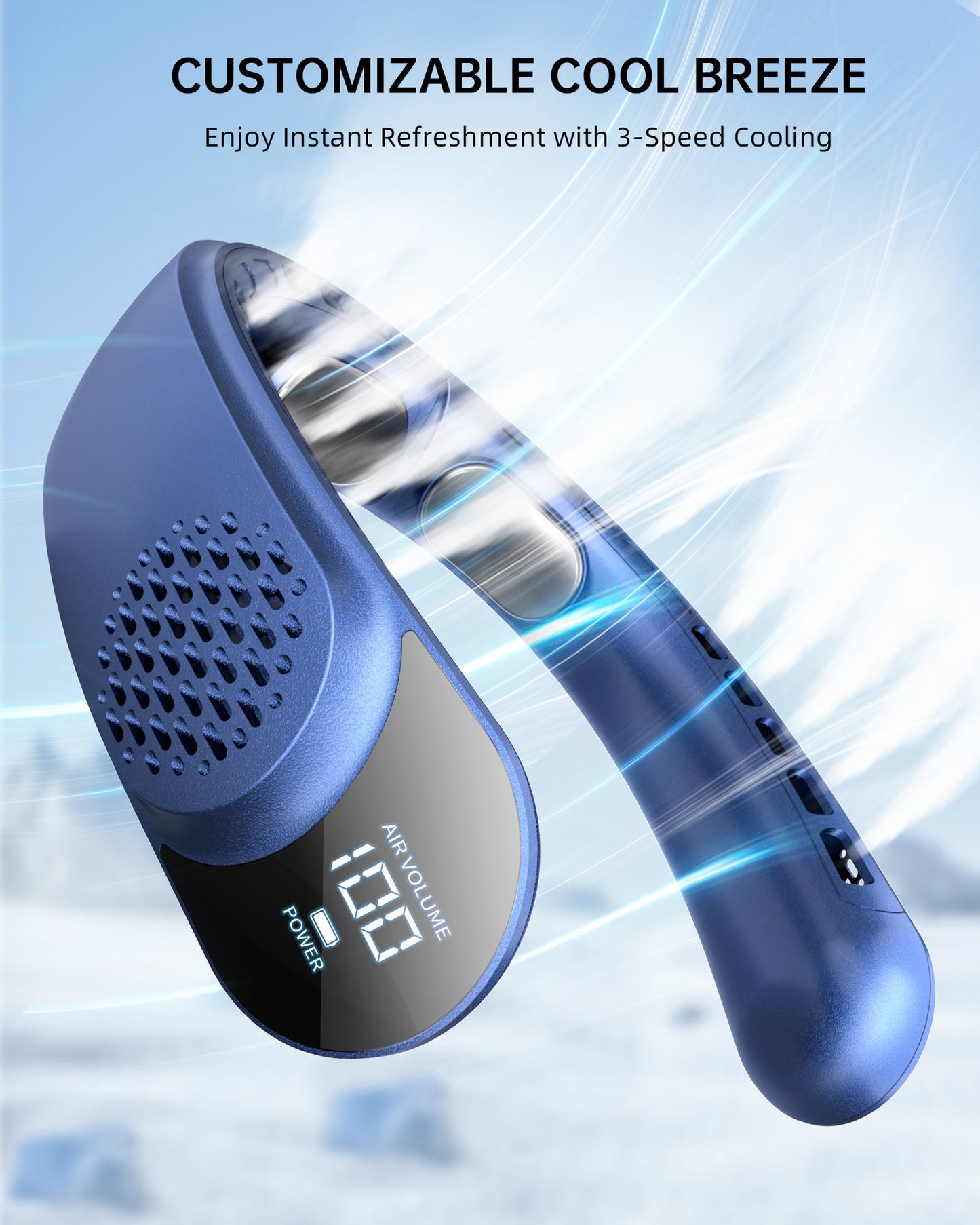 Hands-Free Neck Cooling Fan Portable Neck Fan Business Gift