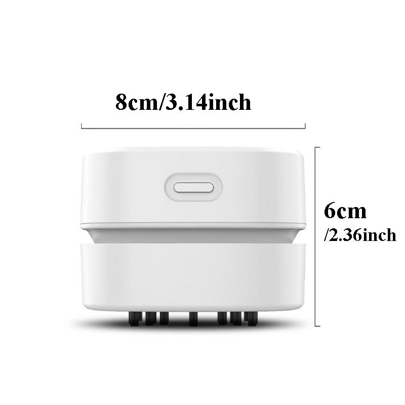 Wireless Handheld Desktop Vacuum Cleaner - Portable Cordless Mini Desk Eraser Crumbs Vacuum for Home Use - Wholesale