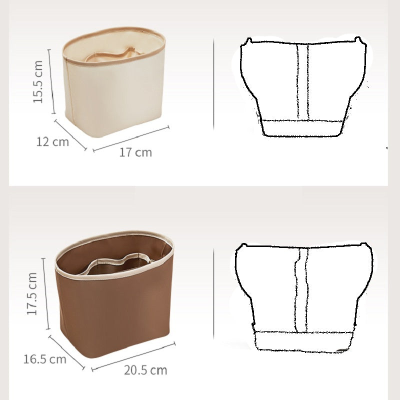 Organizer Bag Fit for Bucket Bag