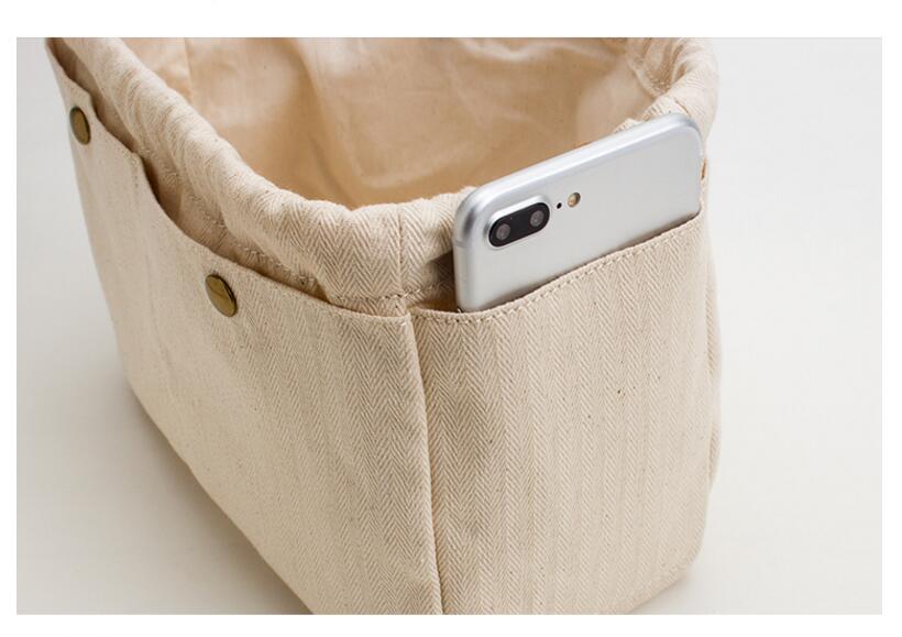 Soft Canvas Handbag Organizers
