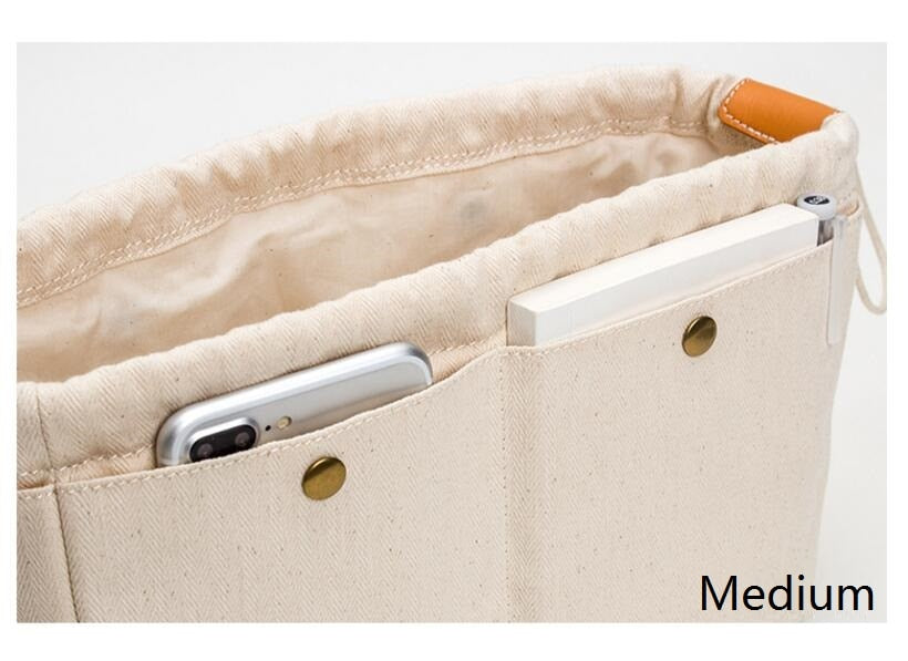 Soft Canvas Handbag Organizers