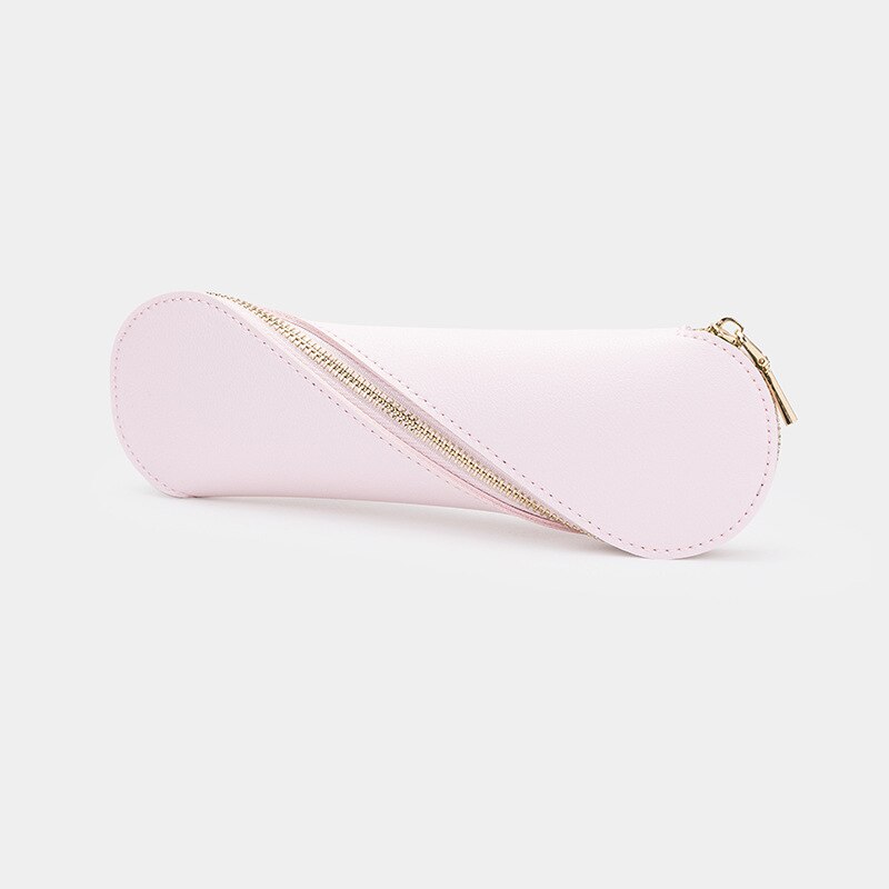 Slim Luxury Pencil Case PU Pencil Pouch for Girls, Kids