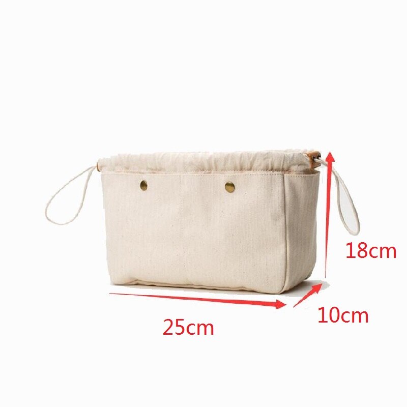 Soft Canvas Handbag Organizers