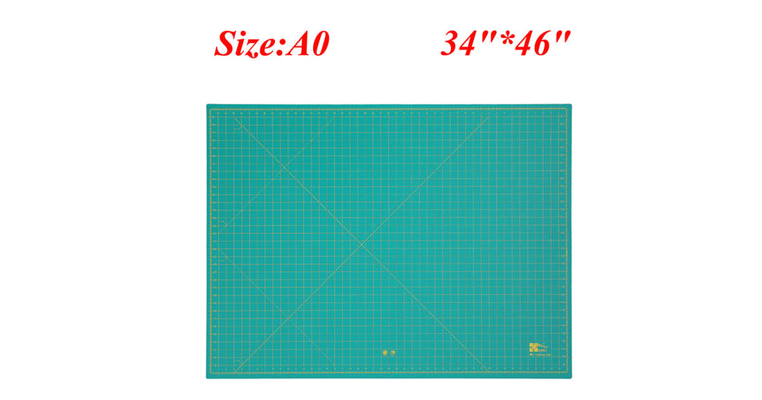 What are the uses of an A0 cutting mat in fashion design?