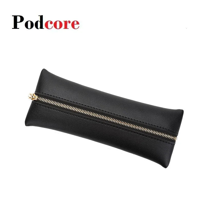 Cute Cosmetic Bag for Purse Pencil Case Makeup Brush Storage Bag Small Toiletry Pouch  20cm Length