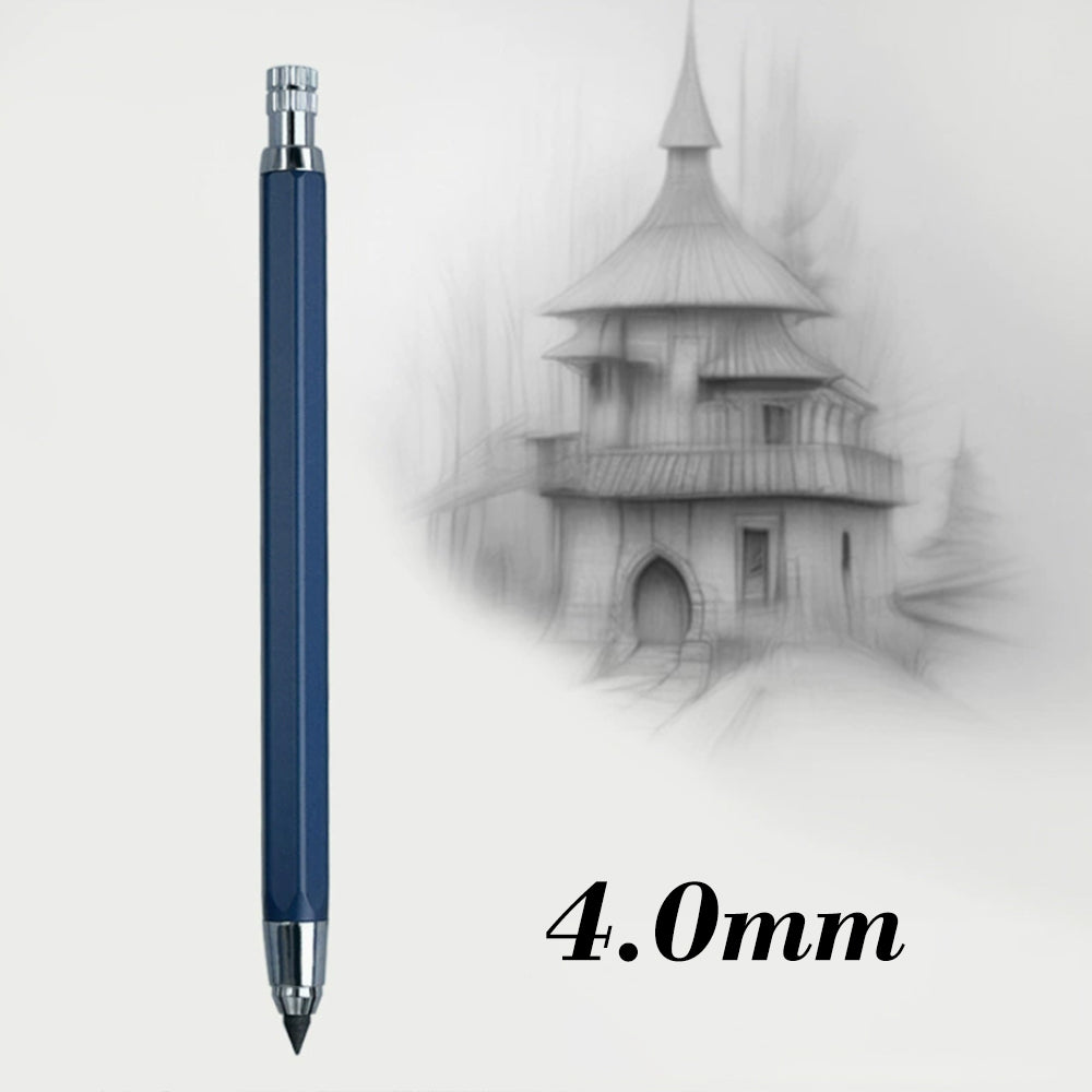 Professional Metal Mechanical Pencil for Sketching & Drawing (4.0mm / 5.6mm)