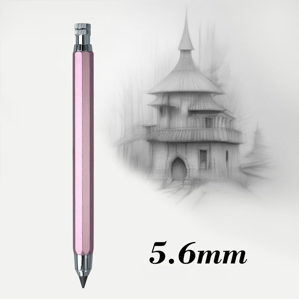 Professional Metal Mechanical Pencil for Sketching & Drawing (4.0mm / 5.6mm)
