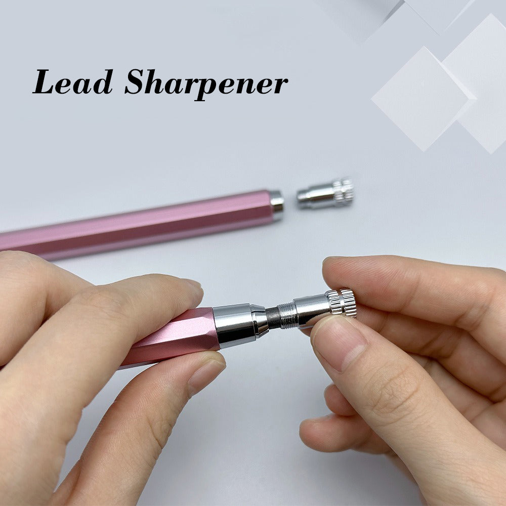 Professional Metal Mechanical Pencil for Sketching & Drawing (4.0mm / 5.6mm)