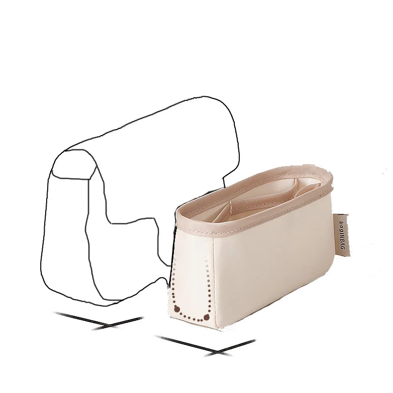 Podcore Handbag Inside Purse Organizer Insert Bag in Bag Tote Shaper Good Gift for Your Luxury Handbags