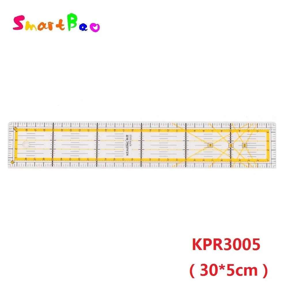 Premium 30m Sewing Ruler - Tailor's Essential with 3mm Thick Acrylic for Precision Crafting