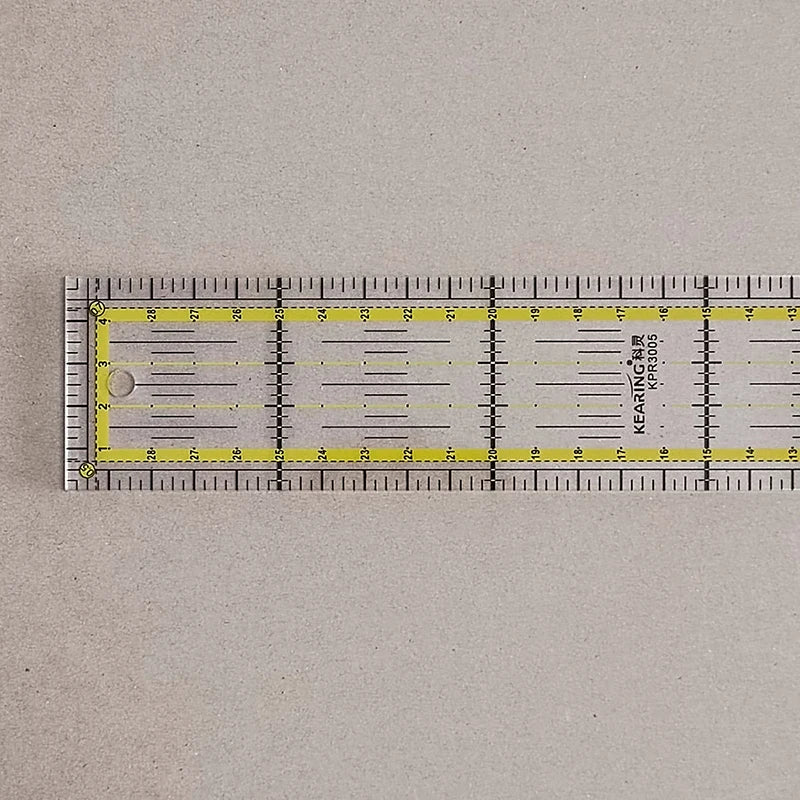 Premium 30m Sewing Ruler - Tailor's Essential with 3mm Thick Acrylic for Precision Crafting